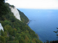 Kreidefelsen auf der Insel Rügen