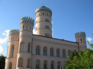 Das Jagdschloß Granitz bei Binz auf Rügen 