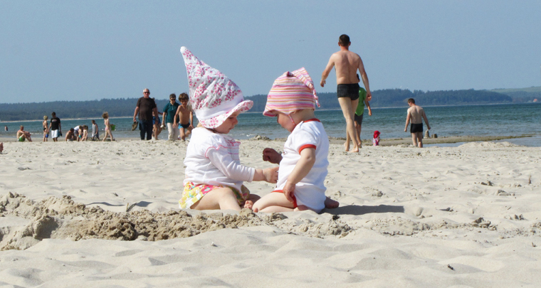 Bauernhof am Strand