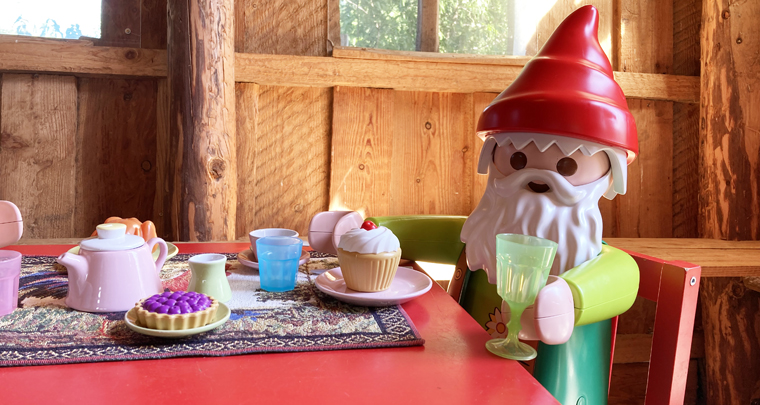 Wichtelhaus mit Wichtelküche auf dem Kinderbauernhof Rügen